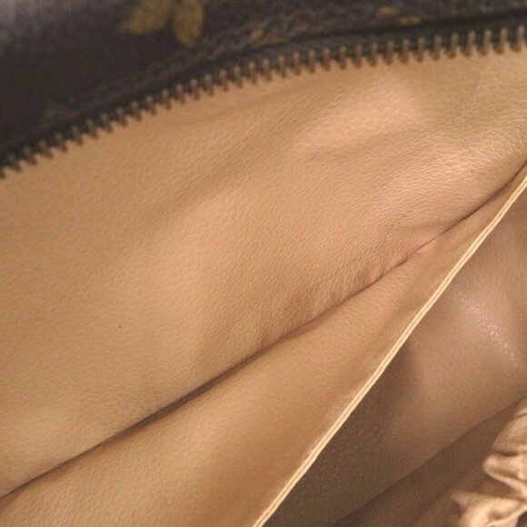 LOUIS VUITTON Brown Monogram Pouch - Picture 7 of 11
